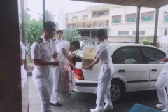 108.09.04 左營海軍701作戰隊慨捐物資